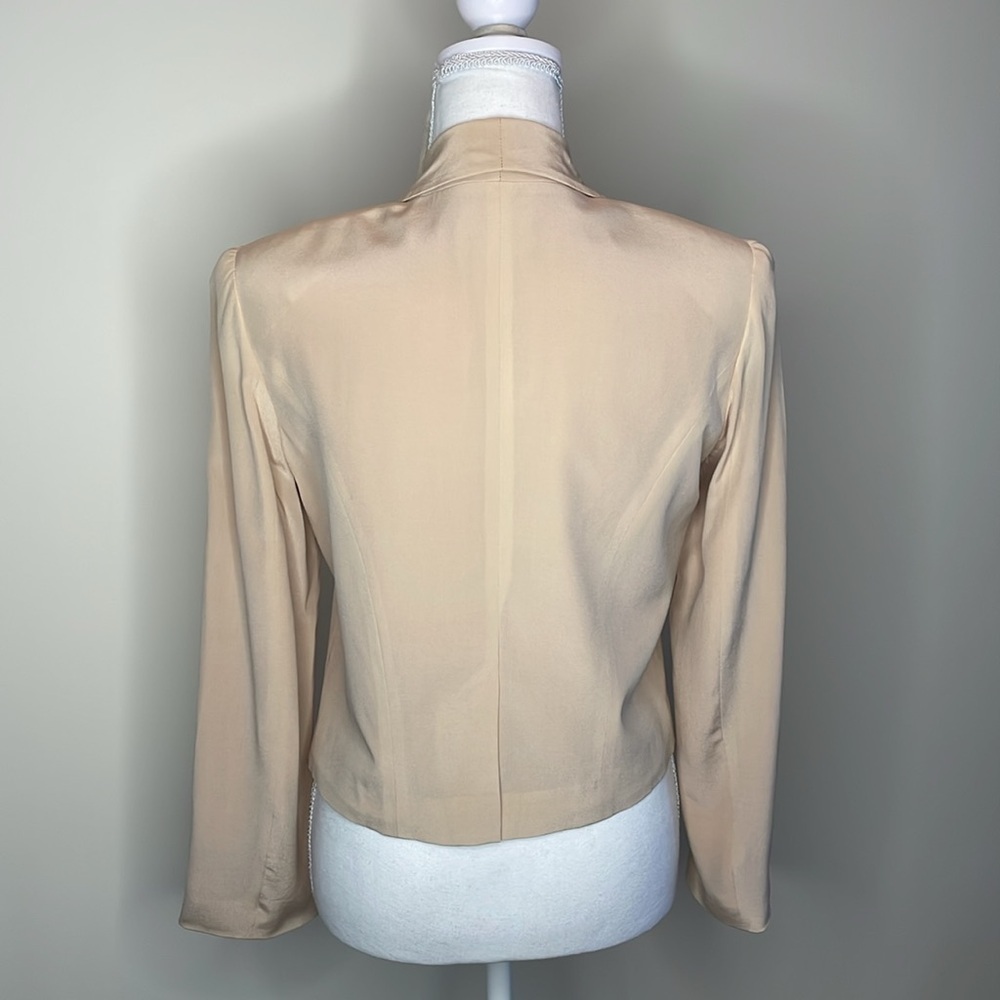 Rieley Elegant Pale Peach Women's Blazer. EUC - Picture 3 of 9